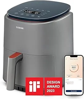COSORI Freidora de Aire Inteligente 75-230℃, Air Fryer con 7 Programas, Pantalla Táctil Digital, 30 Recetas de APP, Freidora sin Aceite 3,8L Apta para Lavavajillas, Amazon Exclusive, 1500W